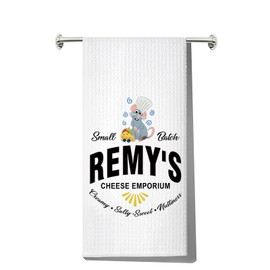 MYSOMY Remy Kitchen Towels Remy Rat Gifts Remy Chef Cooking Gift Little Chef Remy Dish Towel (REMY'S UK)