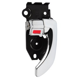 OCPTY Door Handles Interior Passenger Side Replacement Fit 2001-2006 for Hyundai for Santa Fe Chrome 1pc