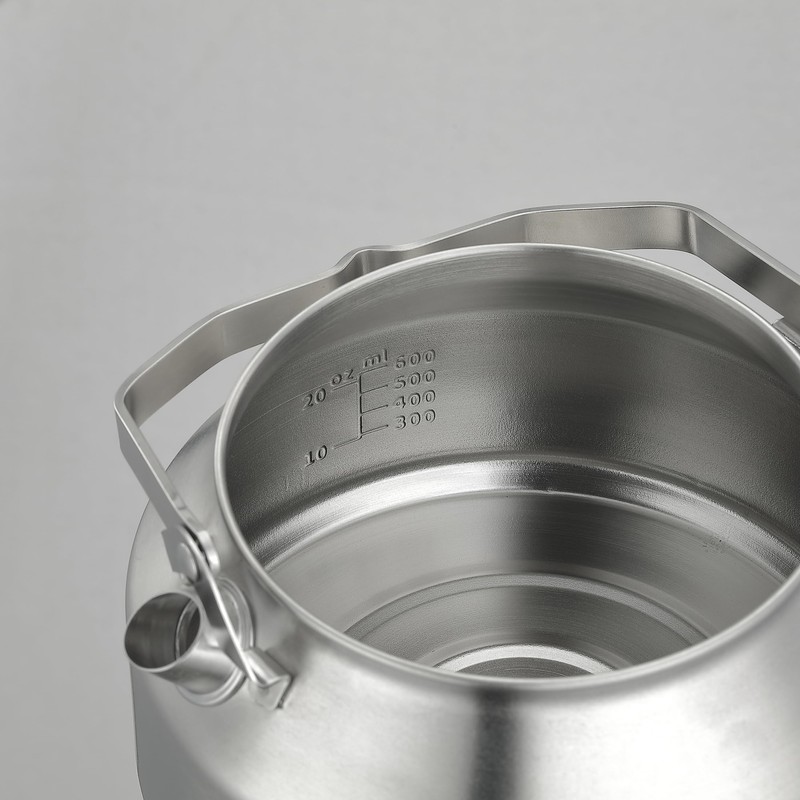 CAMPING MOON SW-1 Bonfire Stainless Steel Kettle, Mini Kettle, Kettle,