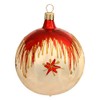Jingle Bells Lauscha Weihnachtskugel 5cm Tradition 6er Set Glas Christbaumschmuck
