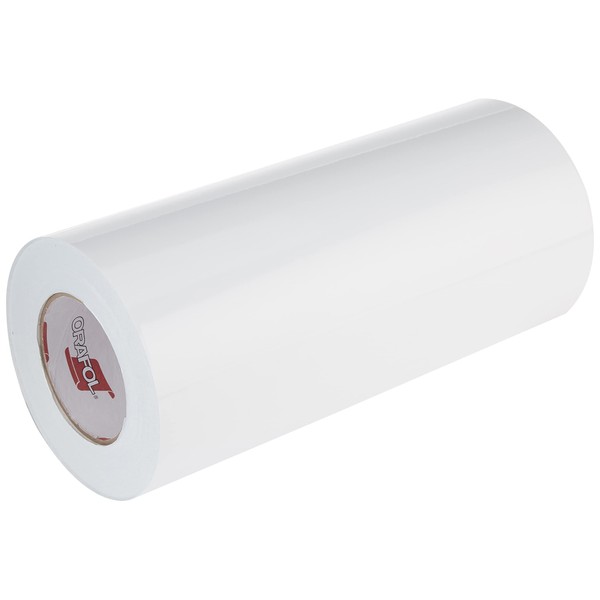 ORACAL 651 Glossy Vinyl Roll 12 Inches by 150 Feet - White