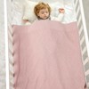 mimixiong Baby Blanket Soft Lightweight Knitted Blanket, Pram/Travel/Moses Basket Baby