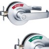 VACANTSPACE Vacant or in-Use Bathroom Indicator Privacy Handle Lock |