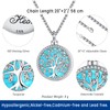 Tree of Life Urn Necklace for Ashes 925 Sterling Silver