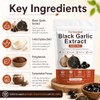 Fermented Black Garlic Extract, Natural Black Garlic Capsules, Odorless Garlic