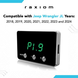 SpeedForm Raxiom Series Throttle Controller Compatible for 18-24 Jeep Wrangler JL