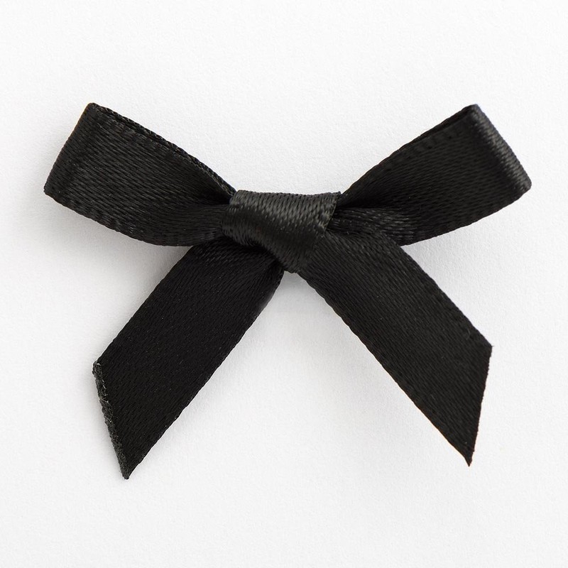 Italian Options Satin Craft Bows 100-Piece Pack, 3 cm Bow
