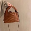 JINMANXUE Fashion Handbag For Women Woven Tote Bag Bucket Composite
