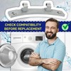 Tumble Dryer Door Hinge with the Original Code 1366253225 1366253233