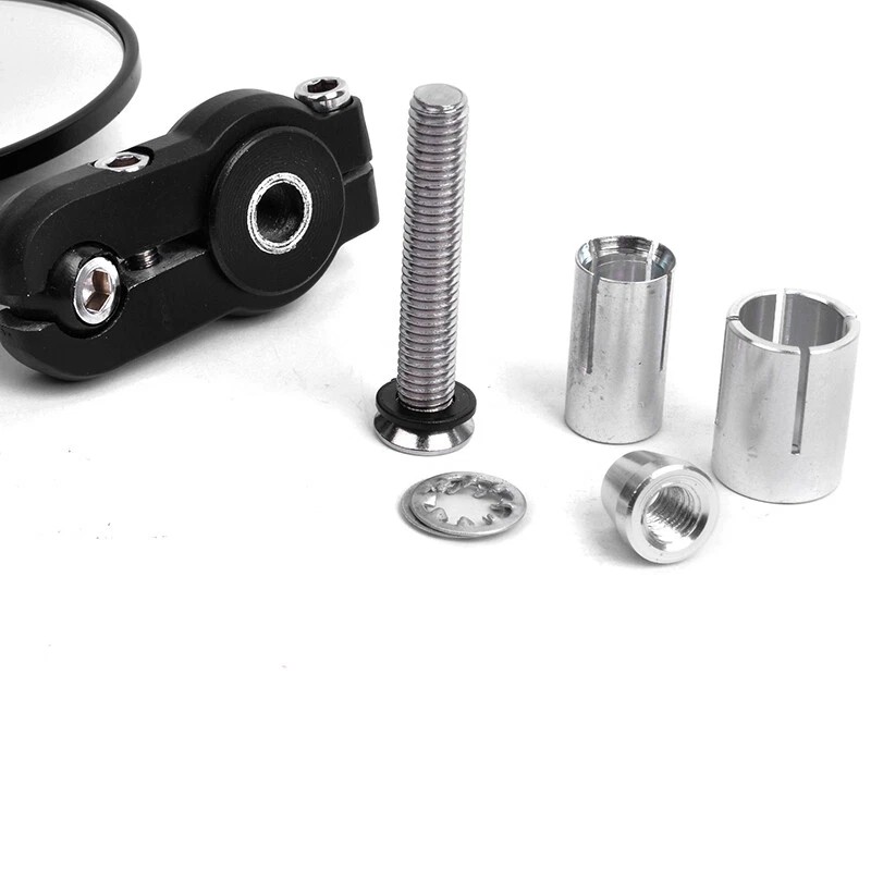 KEEPDSGN Universal Round Covex Mirrors For Cafe Racer Motorcycle Bar