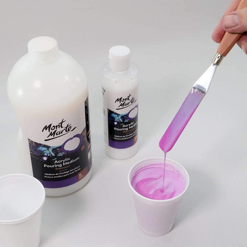 Mont Marte PMPP6001 Pouring Art Medium, 8.5 fl oz (240