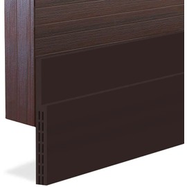 [New Upgrade] Huge Gap Door Draft Stopper, 3.4" W Widened Door Sweep Seal Gap Up to 1.8" for Interior & Exterior Doors - Keeping Draft, Noise, Dust and Unwanted Animals Out,3.4" W x 39" L,Brown