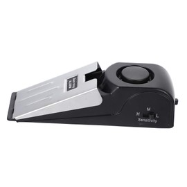 TEHAUX -Type Door Stopper Alarm for Home Hotel Travel Prevents Sudden Slamming Works All Floor Types