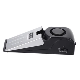 TEHAUX -Type Door Stopper Alarm for Home Hotel Travel Prevents Sudden Slamming Works All Floor Types