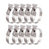 Suprom 2 inch Hose Clamp, 10 Pack Adjustable 1 1/2"-2