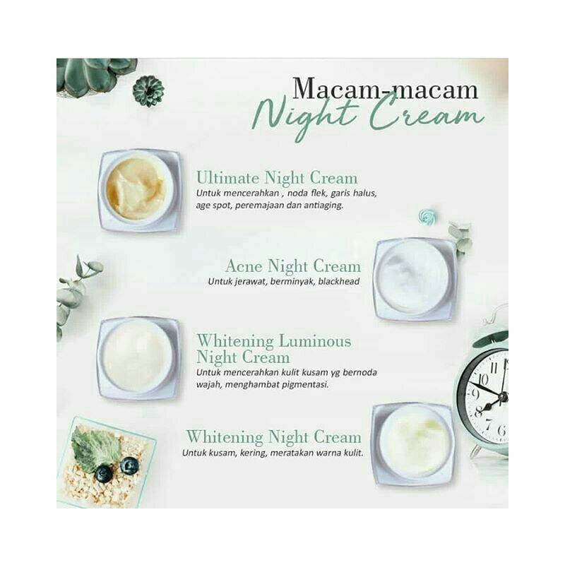 Night cream ms glow