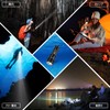 (Newest Model/2-Color Light Source) Diving Light, Underwater Light, 2600 Lumens,