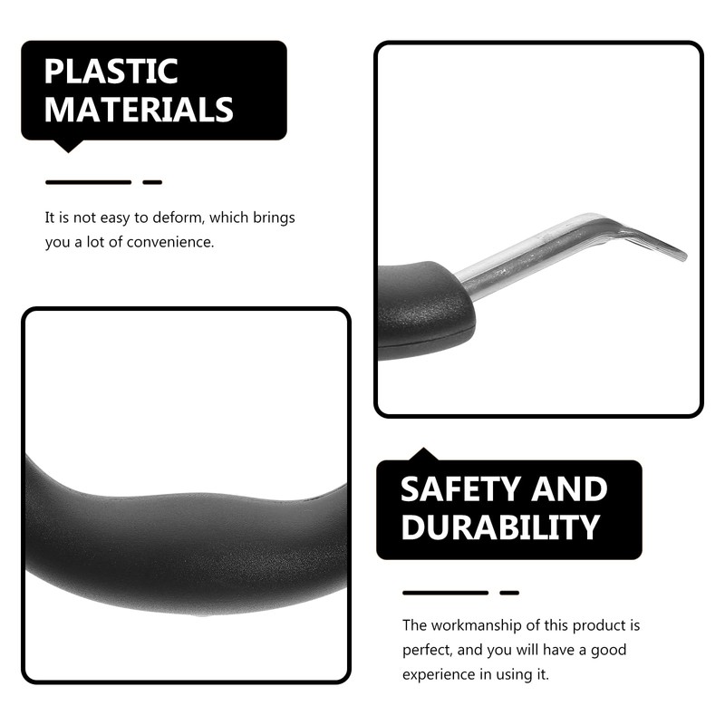 PRETYZOOM 4pcs Pot Side Handles, 98mm Universal Cookware Handle Replacement,