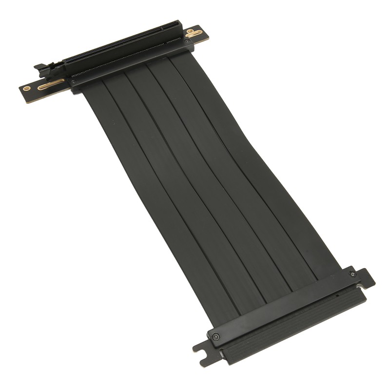 PCIE 4.0 X16 Riser Cable High Speed Flexible 90 Degree