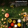 Collapsible Bucket Multifunctional Portable Lightweight Large Capacity Foldable Bucket for