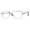 PASTL Clear Glasses Bifocal Reading Lens Metal Rectangular Spring Hinge