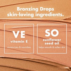 e.l.f. Broceador Bronzing Drops Pure Gold with Yellow Gold Shimmer - Light to Tan Skin Tones e.l.f. SKIN - Gotas bronceadoras, bronceador líquido para