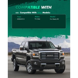 SCITOO Leveling Lift Kit fit FOR 2008-2012 for Jeep LIBERTY KK 2WD / 4WD 2.5" Front 2" Rear Lift Kit