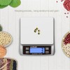 Digital Kitchen Scale 30KG/66LB, Stainless Bread Scale with LCD Display,
