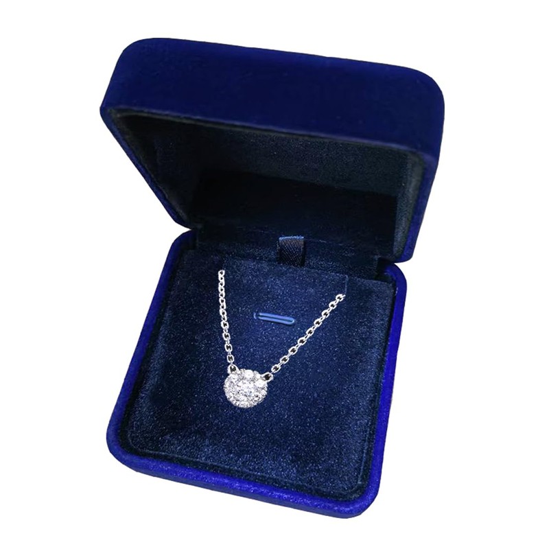 GBYAN Pendant Necklace Box with LED Light Necklace Gift Box