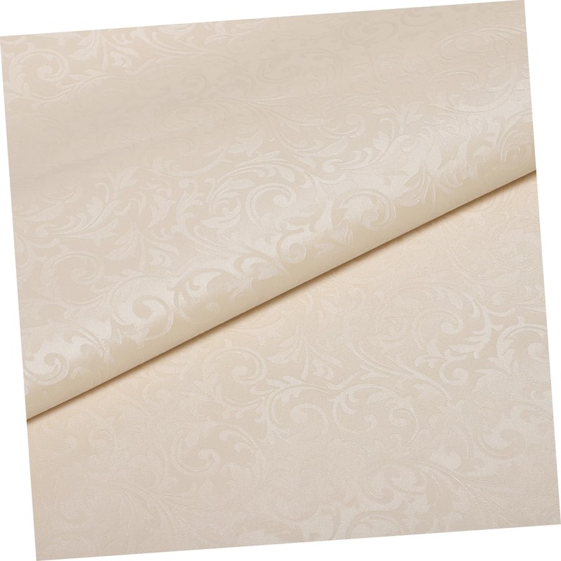 LABRIMP Elegant Rim Design Heat-Resistant PVC Tablecloth Decorative Dining Table