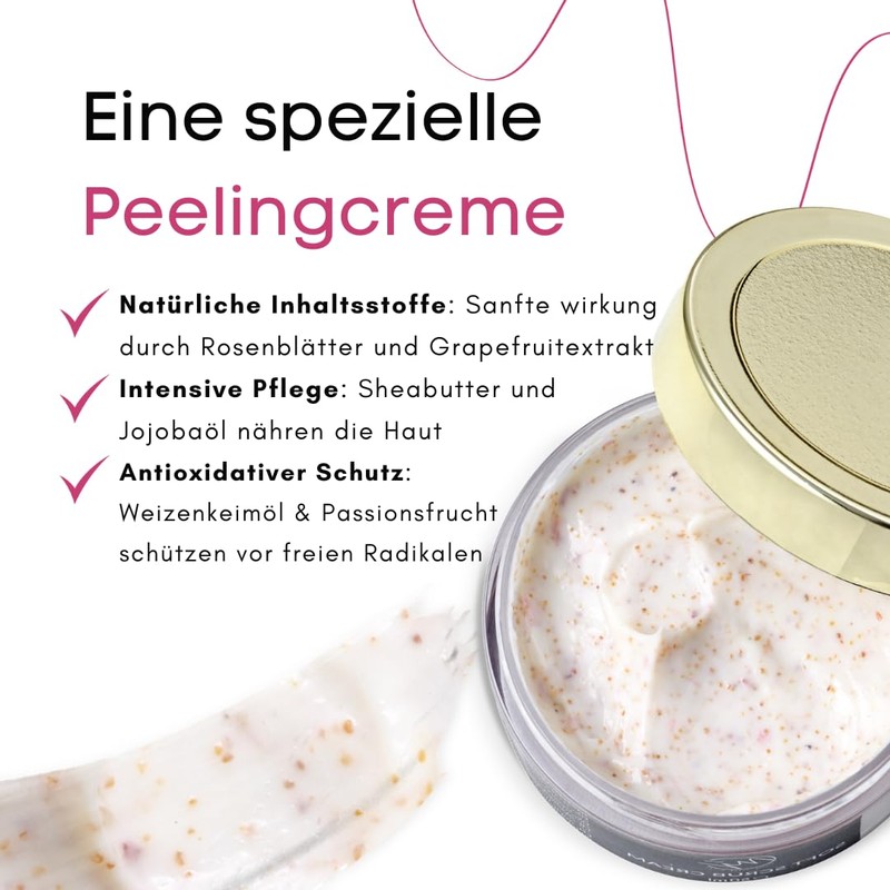 Gentle Eyebrow Scrub for Preparing for Eyebrow Makeup & Henna