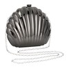 MilyaDE Women's Transparent Clutch Acrylic Clear Shell Purses Transparent Shoulder