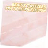 WOONEKY Stylish Eyelash Tweezers Holder Stand Acrylic Makeup Tool Box