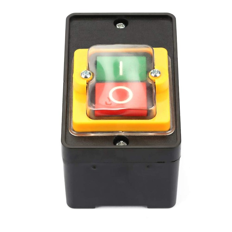 Botón pulsador, AC220V / 380V 10A Interruptor de botón de