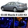 LEDpartsNow for Mazda 6 2003-2008 LED Interior + License Plate