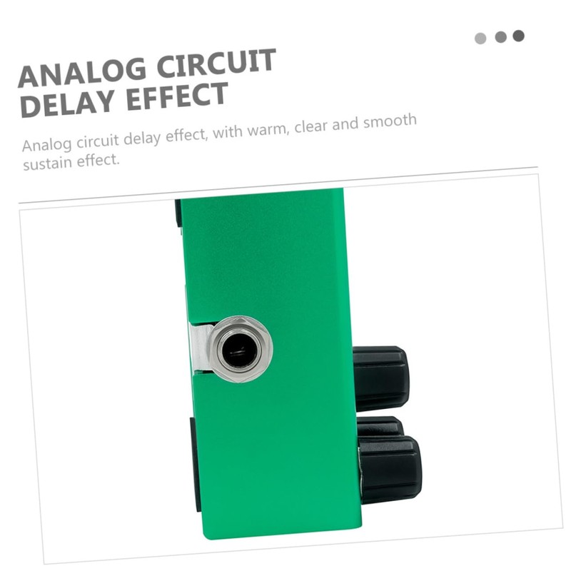 SUPVOX 2pcs Full Metal Guitar Effect Pedal Analog Delay True