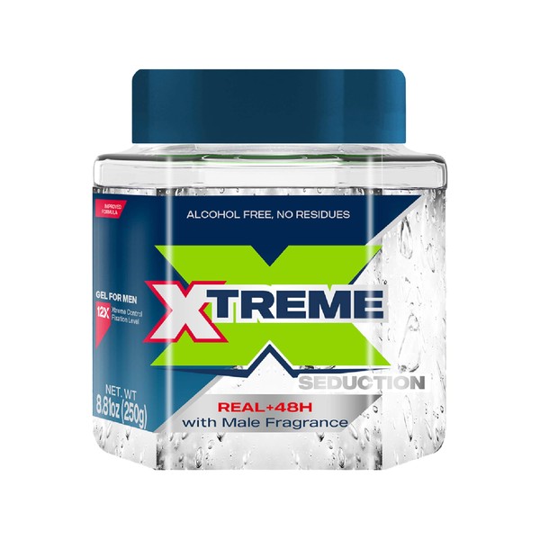 Xtreme Gel Seduction Styling Hair Gel For Men With Aloe