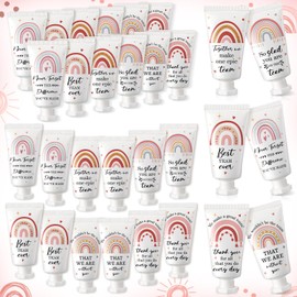 Sacubee 24 Pack Employee Team Appreciation Gifts Bulk Christmas Gifts for Coworkers Thank You Hand Cream Gift Inspirational Appreciation Travel Hand Lotion for Employees Team Coworker Staff