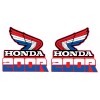 1985 HONDA XR 200 GAS TANK DECAL SET VINTAGE MOTOCROSS