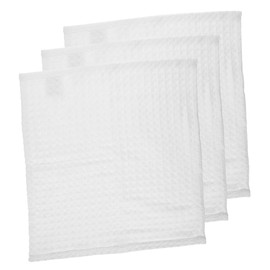 VICASKY 3pcs Cotton Face Wash Cloths Soft Absorbent Towels for Makeup Removal for Daily Cleansing and Bathing Versatile Solid Color Design for Home and Travel