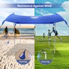 UMARDOO Family Beach Tent Canopy Sun Shade Portable 10×10FT, Large