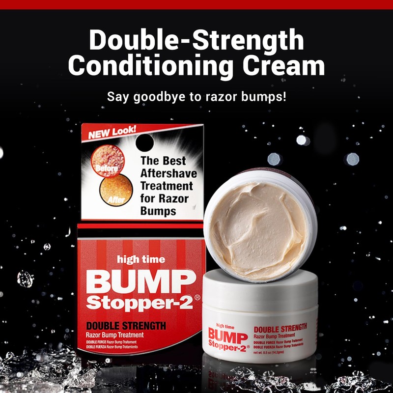 Bump Stopper-2 Razor Bump Treatment, Double Strength Formula - .5