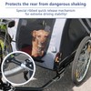 Thapncow 2 Piece Bicycle Tow Bar Tow Bar Bicycle Tow