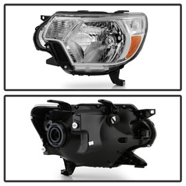 ACANII - For 2012 2013 2014 2015 Toyota Tacoma Pickup TRD Headlights Headlamps Driver + Passenger Side