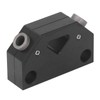 Woodworking Inclined Hole Fixture Black Aluminum Alloy 45 Degree Angle