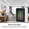9 in 1 Air Quality Monitor WiFi Air Detector Color