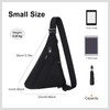 KUANG! Crossbody Bag for Men RFID Sling Backpack Chest Shoulder