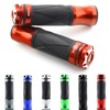 Universal Motorcycle/Scooter Handlebar Grips Rubber Grips 22/24-25 mm (Xtreme) (Orange)