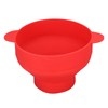 Large Microwave Popcorn Popper with Lid Handle BPA Free Foldable