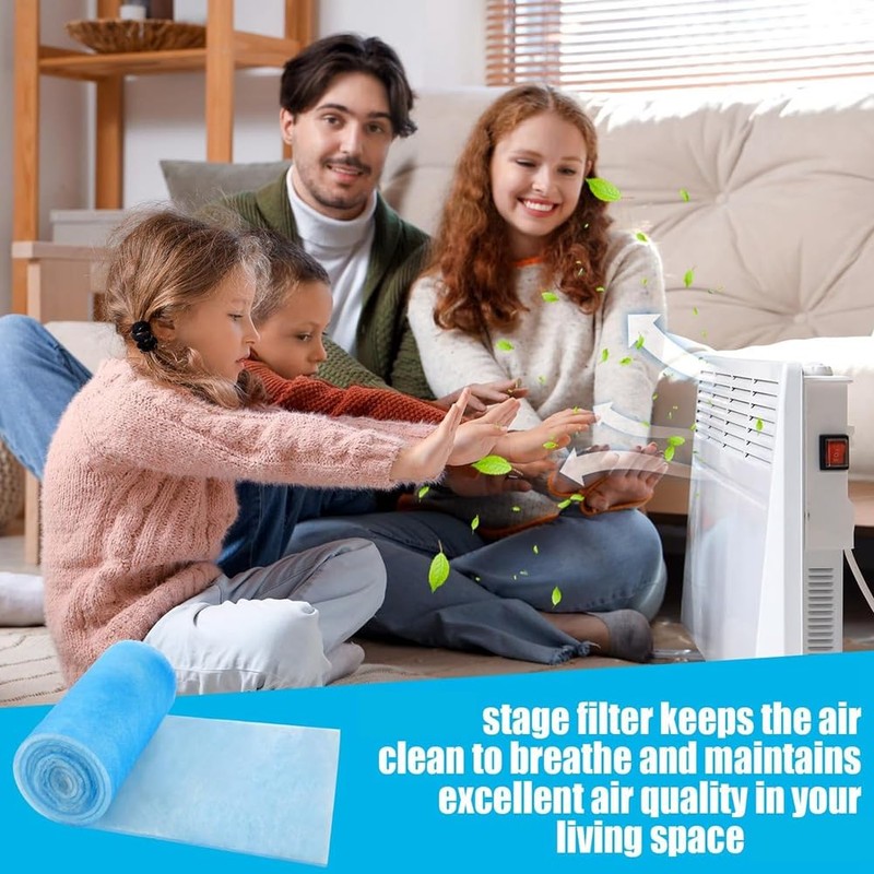 MERV 8 Reusable Air Vent Filter Cut to Fit Electrostatic